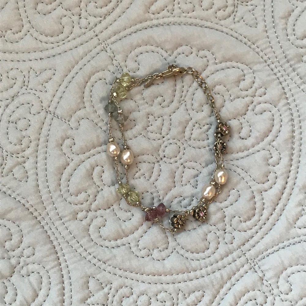 Multicolor 🌺🌼🌸 beaded bracelet